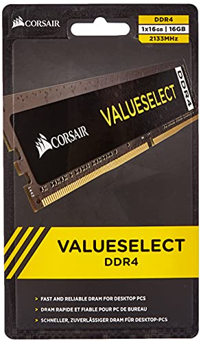 Corsair CMV16GX4M1A2133C15 Value Select Series 16GB (1x16GB) DDR4 2133MHz (PC4-17000) CL15 - Image 2